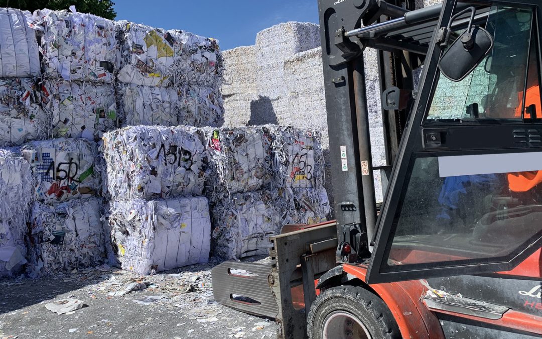 verslag over papierrecycling - april 2023